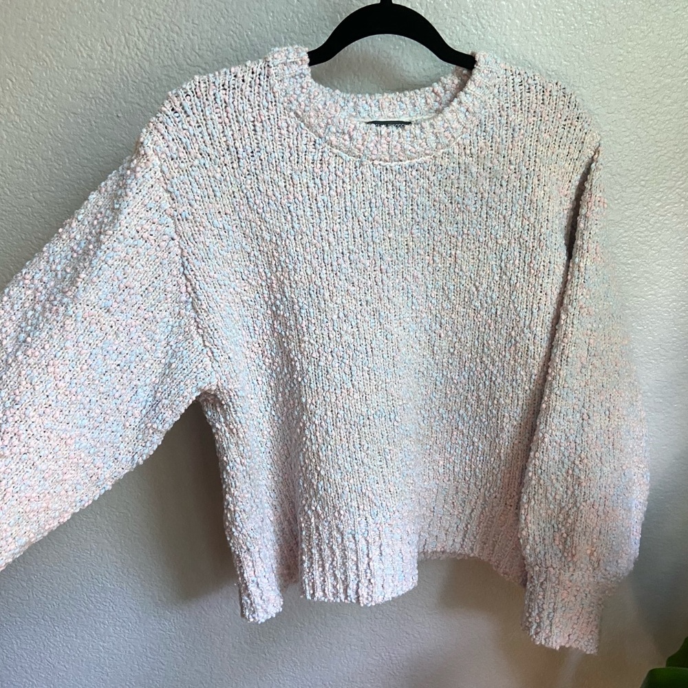 Chelsea and Theodore oversized sweater pastel M